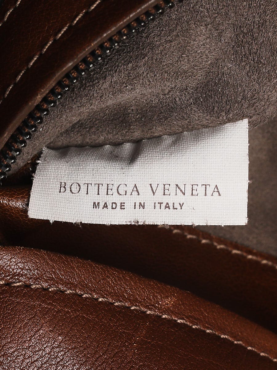 Bottega Veneta Limited Edition Brown Intrecciato Woven Nappa Leather Roma Tote Bag