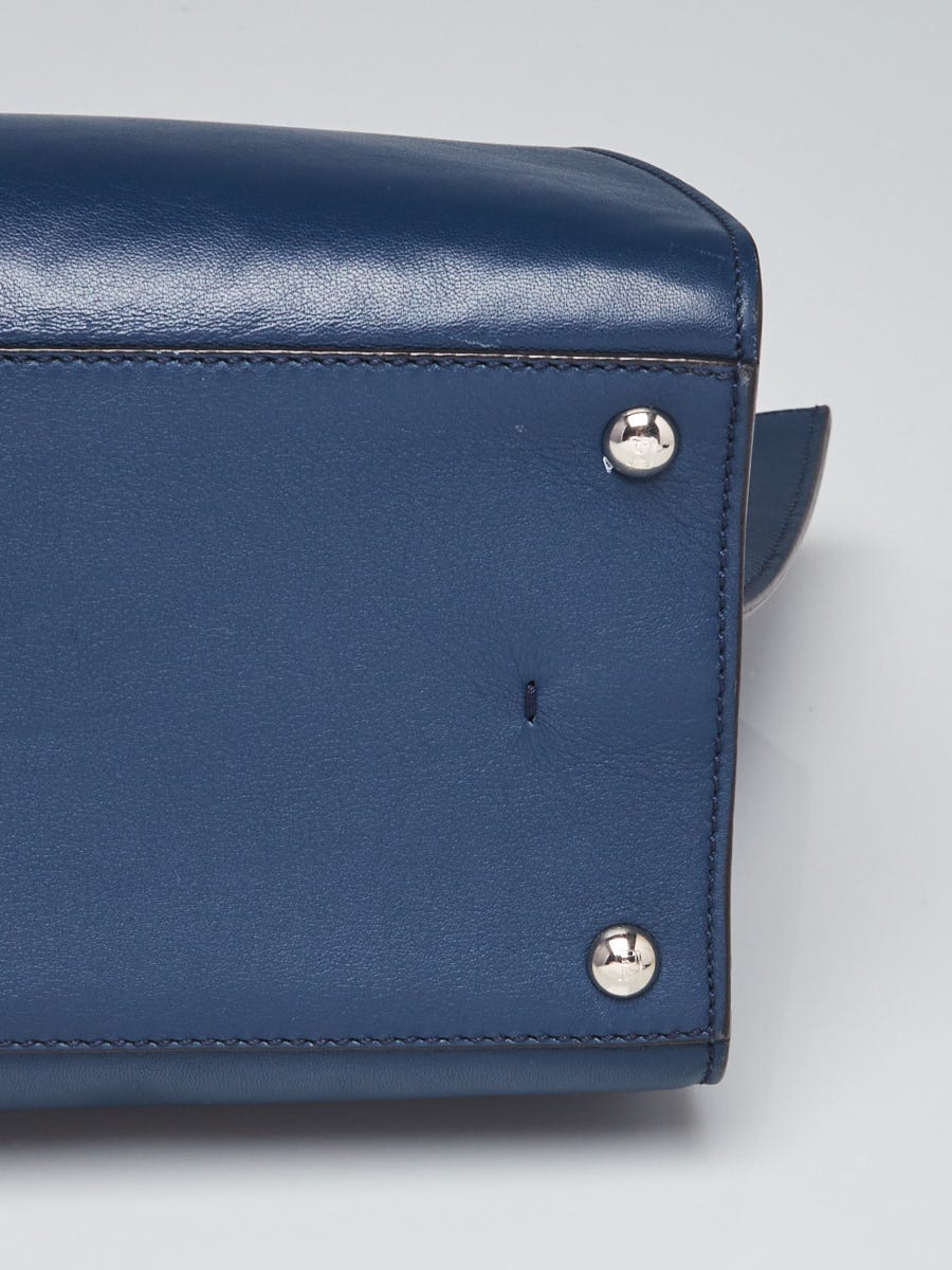 Fendi Blue/Grey Leather 3Jours Tote Bag 8BH279 | Yoogi's Closet