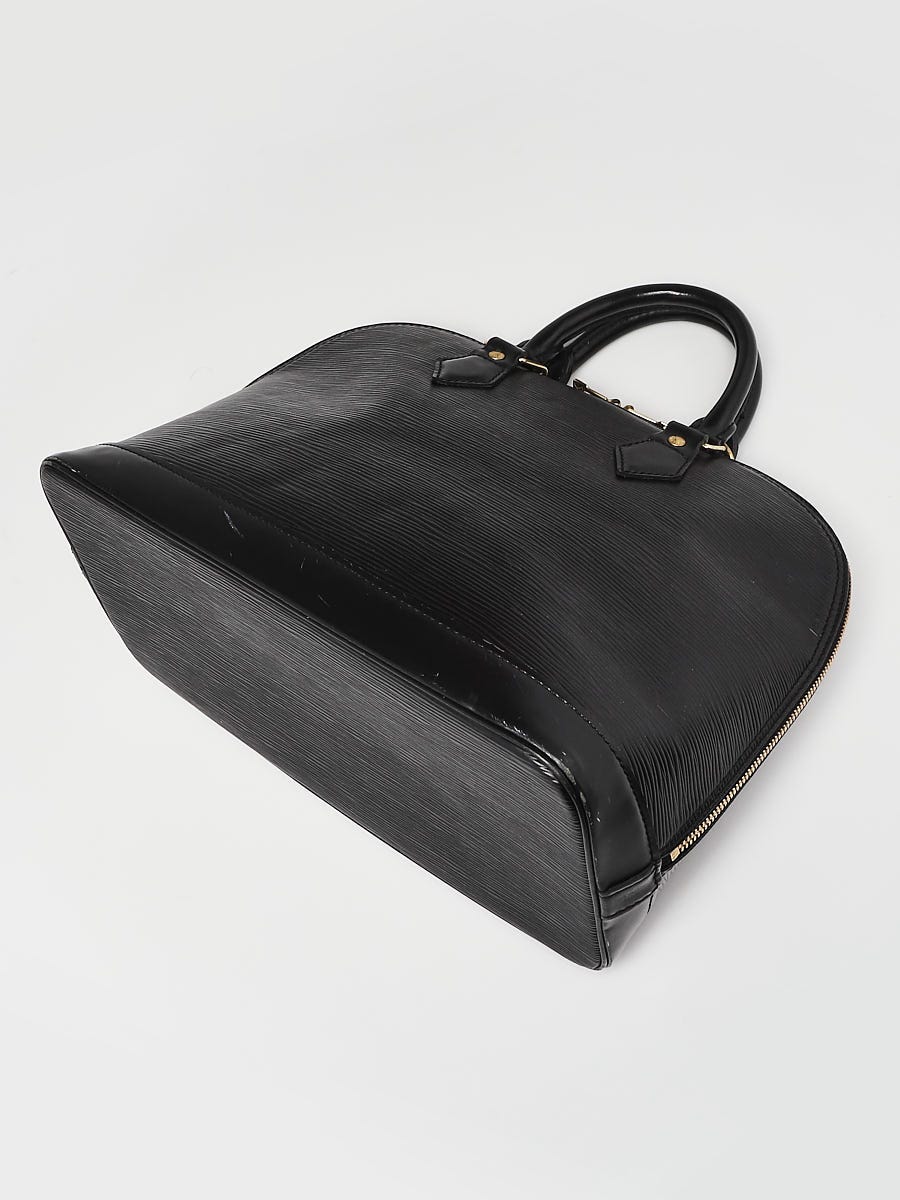 Louis Vuitton Black EPI Leather Alma PM Bag