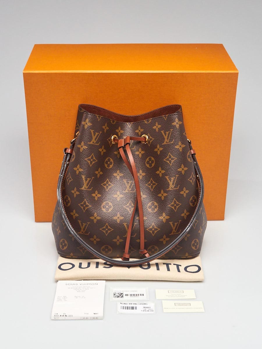 Louis Vuitton Caramel Monogram Canvas Neonoe Bag - Yoogi's Closet