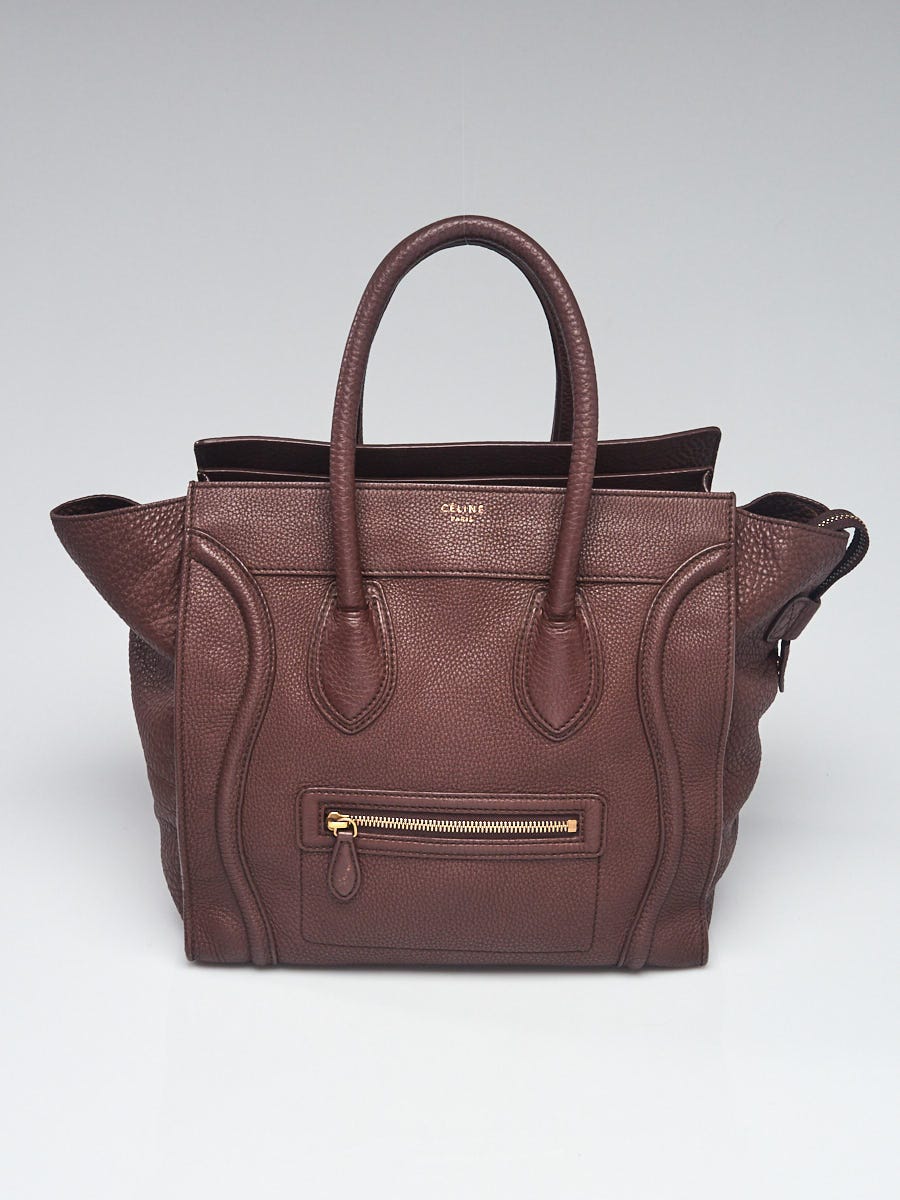 Prada Brown Saffiano Leather Front Pocket Tote Bag - Yoogi's Closet