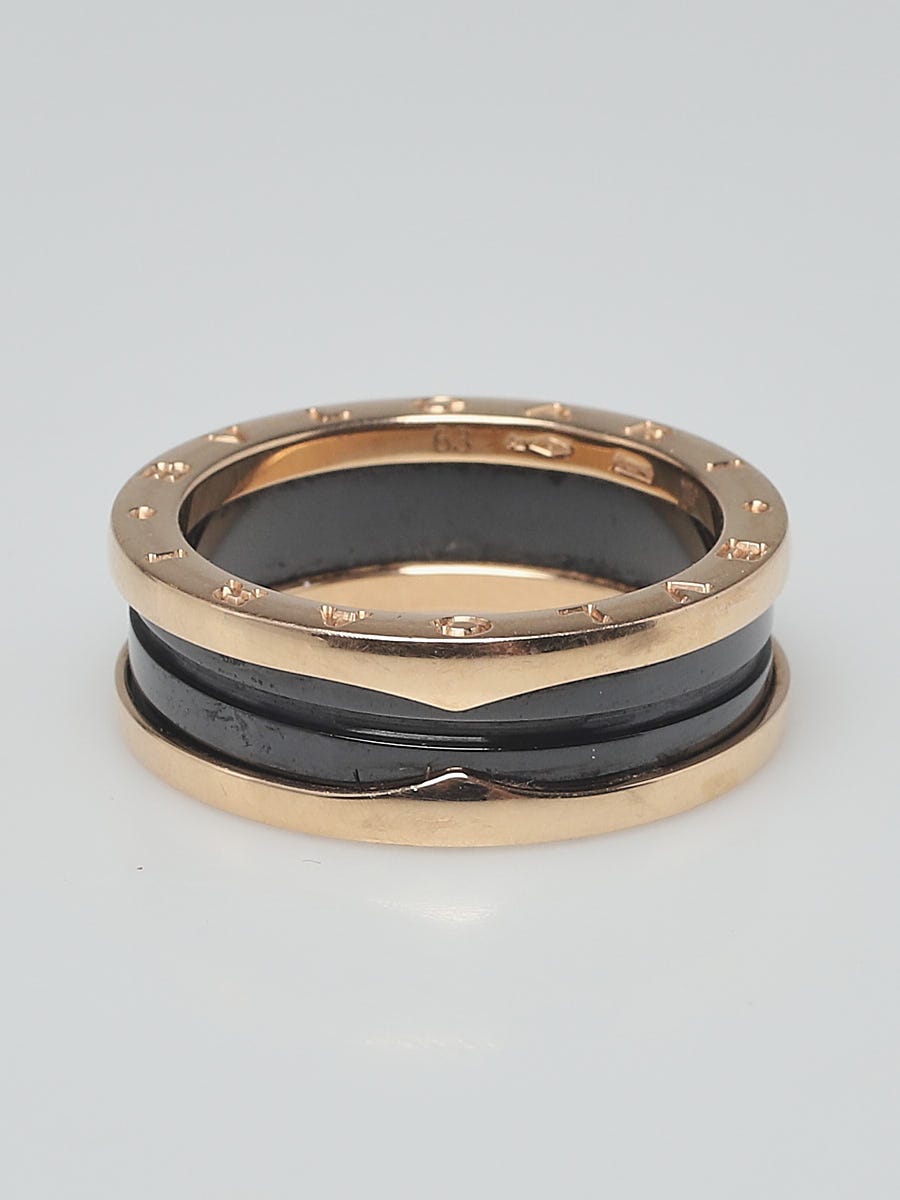 Bvlgari - Authenticated B.Zero1 Jewellery - Pink Gold Black for Men, Very Good Condition