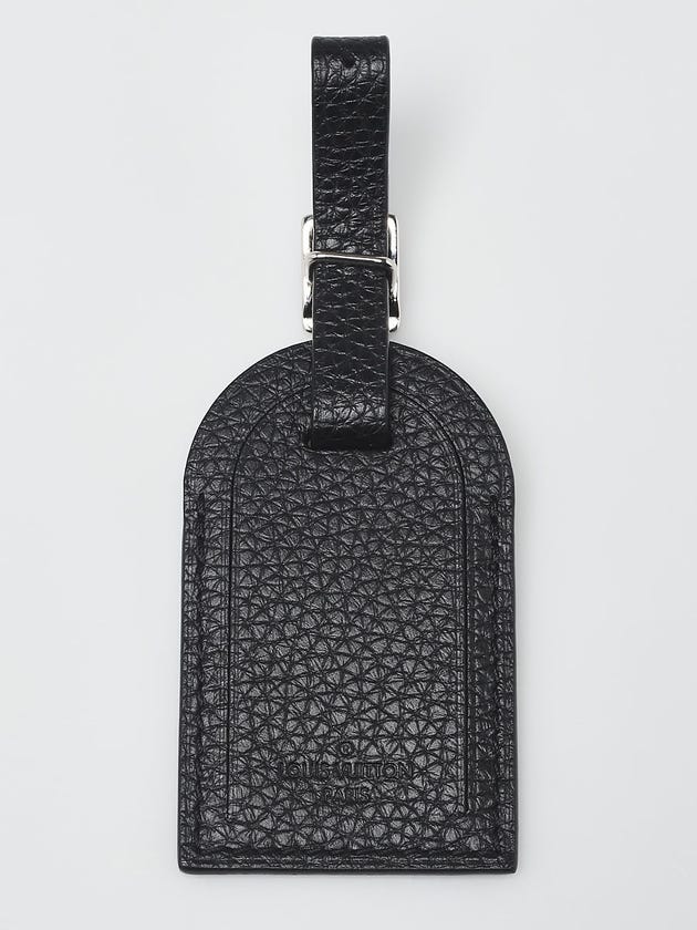 Louis Vuitton Black Taurillon Leather Luggage Tag