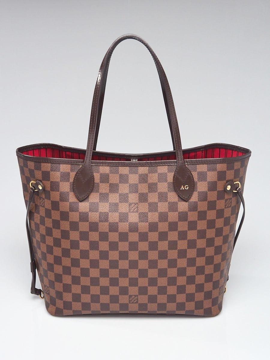 Louis Vuitton Damier Canvas Neverfull MM NM Bag w/o Accessories