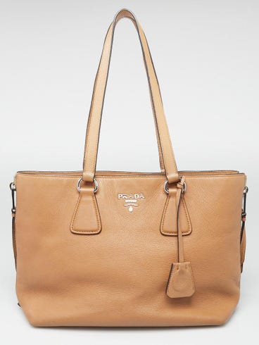 Prada tan tote bag Clearance