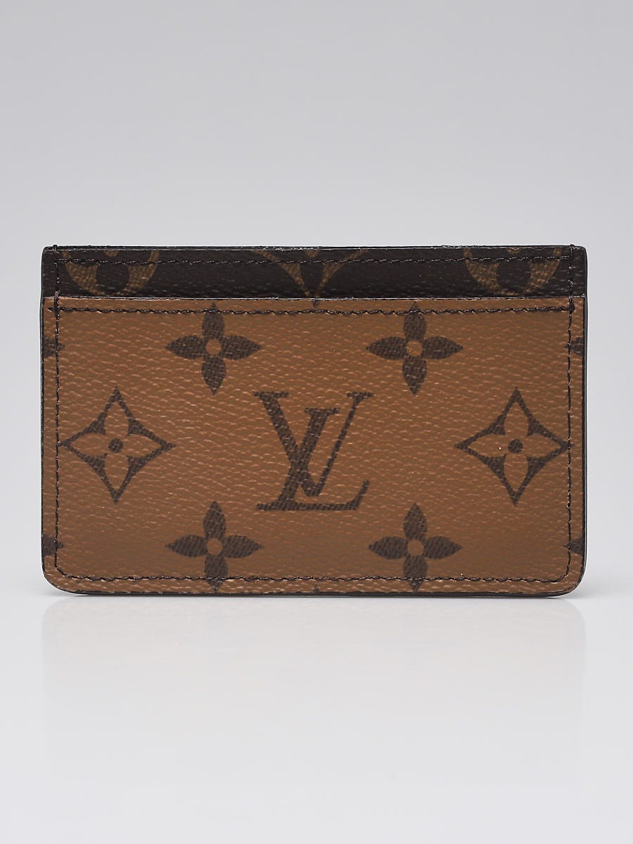 REVIEW Louis Vuitton Card Holder Monogram Reverse Canvas 