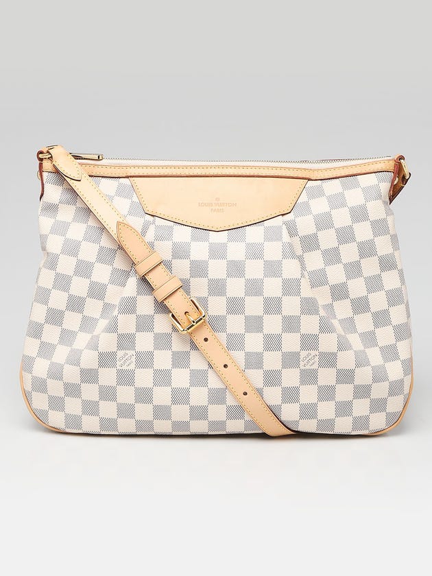 Louis Vuitton Damier Azur Coated Canvas Siracusa MM Bag