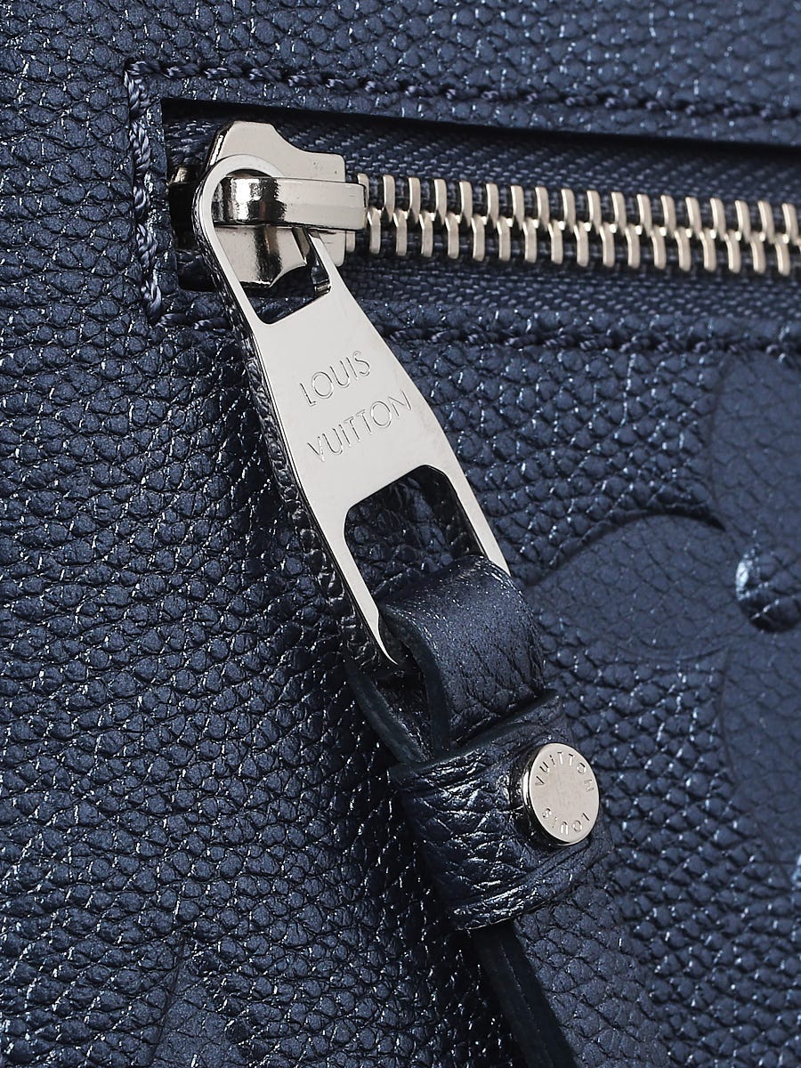 Louis Vuitton Navy Blue Leather Adjustable Shoulder Bag Strap