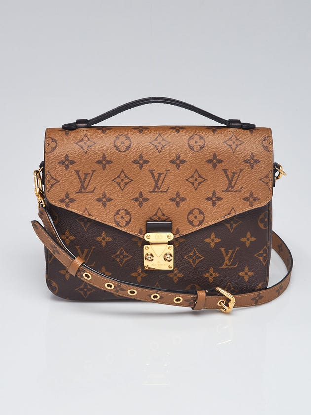 Louis Vuitton Monogram Reverse Canvas Pochette Metis Bag