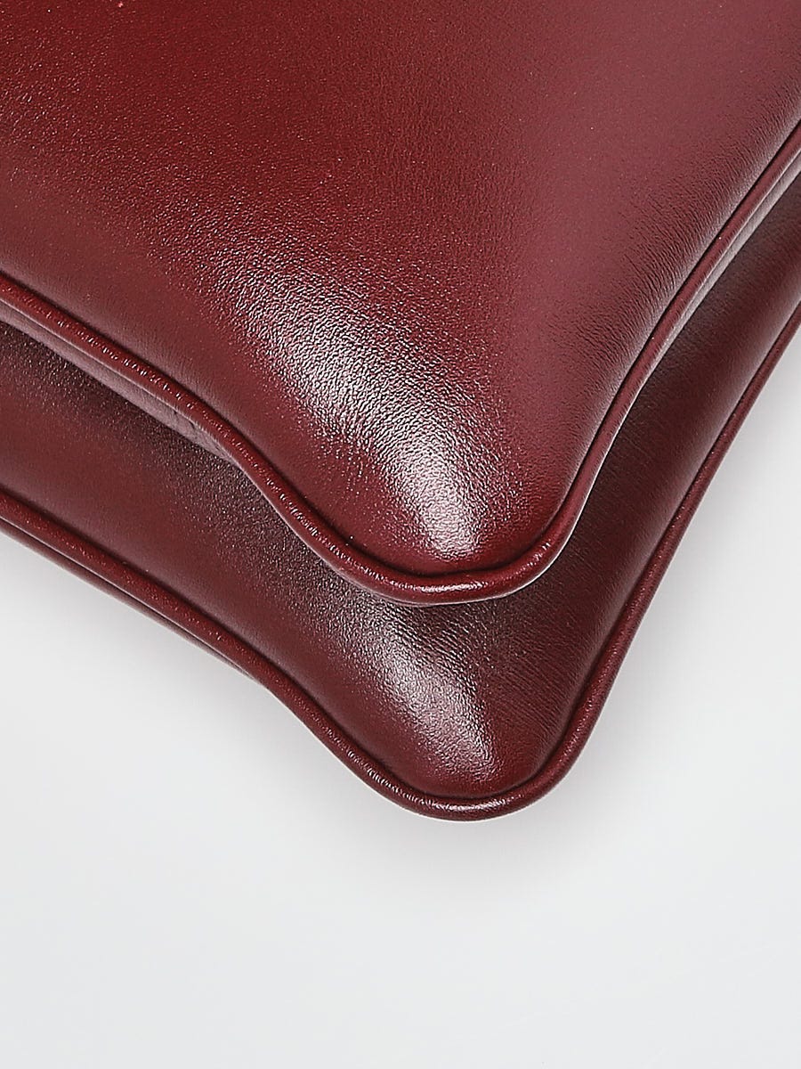 Arli leather clutch bag Gucci Beige in Leather - 26690539