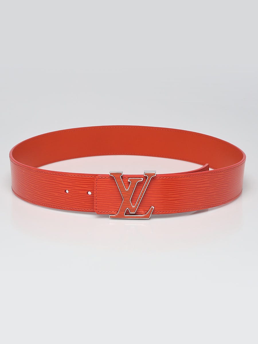 Louis Vuitton LV Initiales Leather Belt Size 85/34