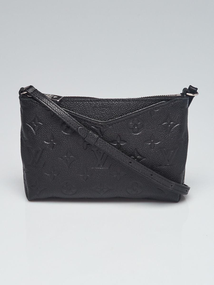 Louis Vuitton Black Monogram Empreinte Easy Pouch on Strap Bag - Yoogi's  Closet
