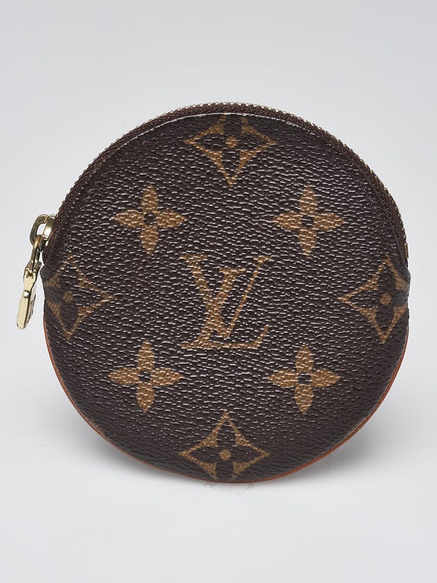 Louis Vuitton Monogram Canvas Round Coin Purse