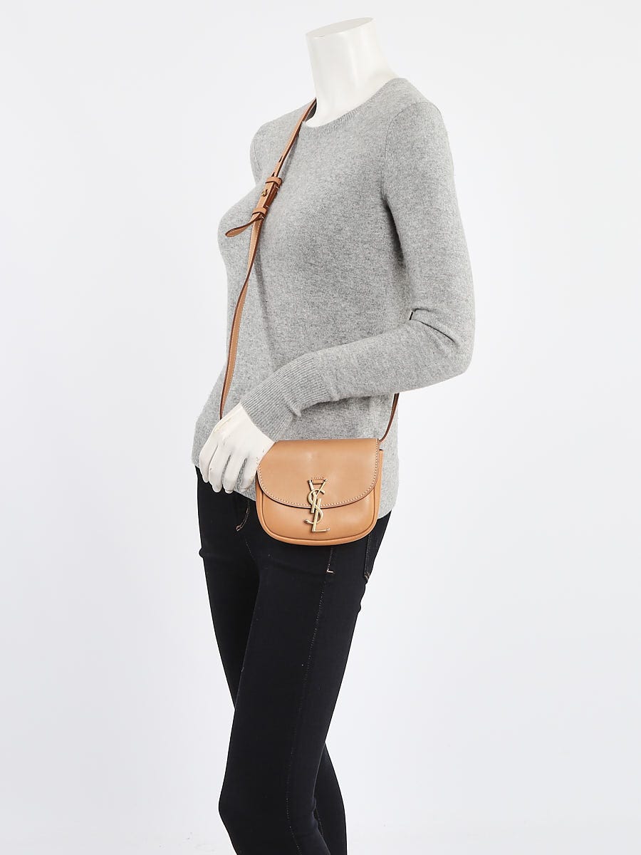 KAIA SMALL SATCHEL IN SMOOTH LEATHER High