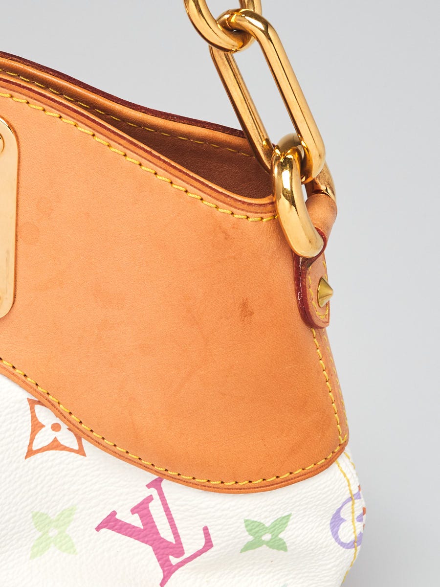 LOUIS VUITTON MONOGRAM Multicolor White Judy PM Shoulder Bag Handbag #3  Rise-on