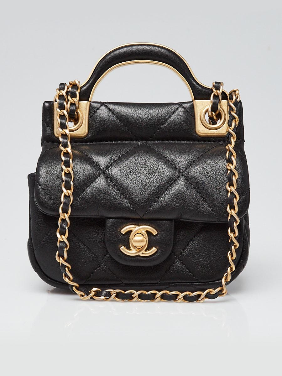chanel coin bag on chain