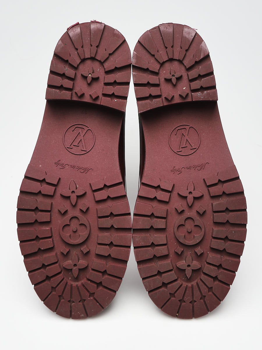 Louis Vuitton Women's Drops Flat Half Boots Monogram Embossed