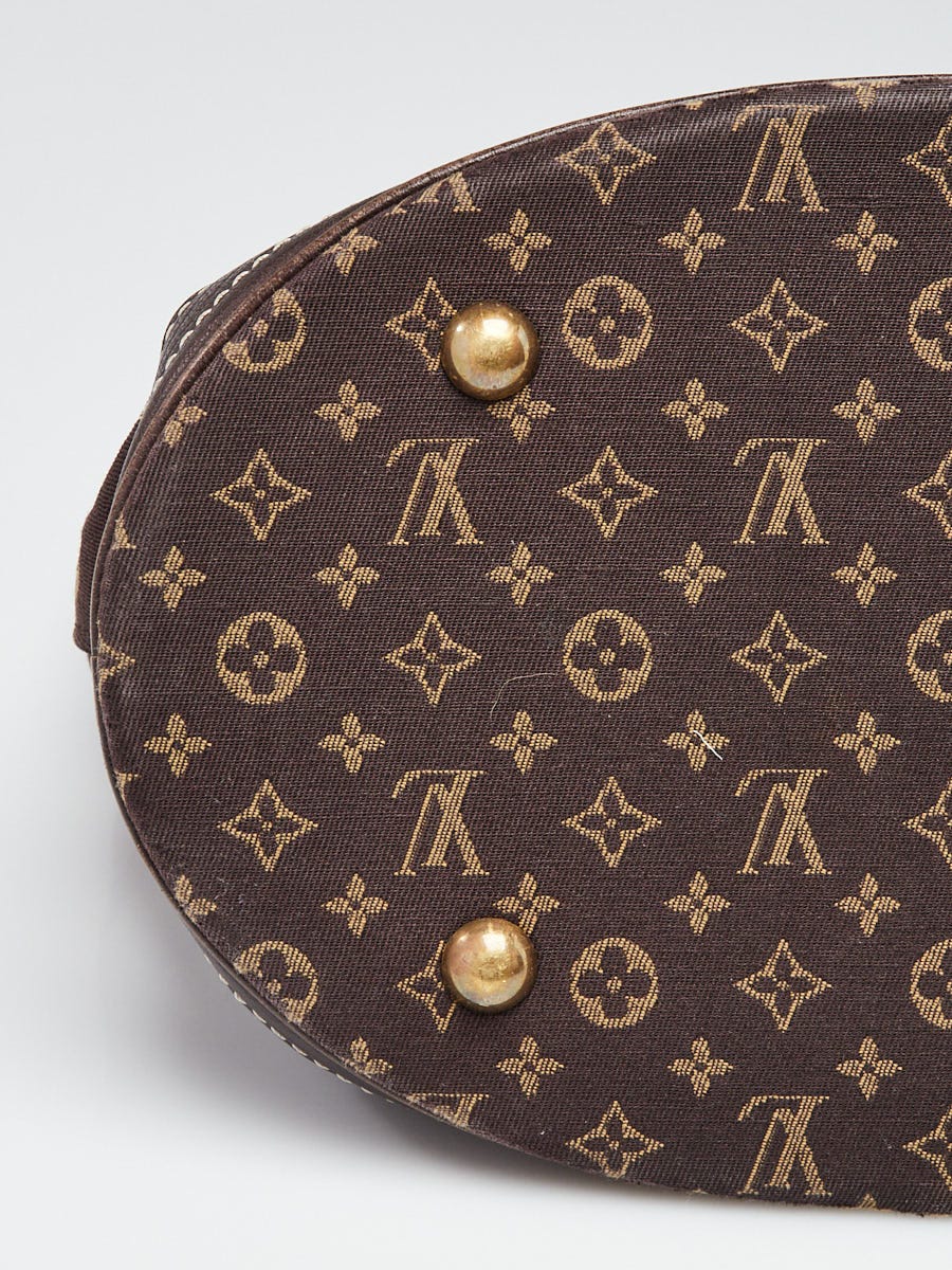 Louis Vuitton, Bags, Louis Vuitton Fusain Monogram Idylle Petit Bucket  Bag