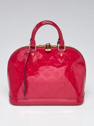 Louis Vuitton Pomme D'Amour Vernis Alma GM - Handbag | Pre-owned & Certified | used Second Hand | Unisex