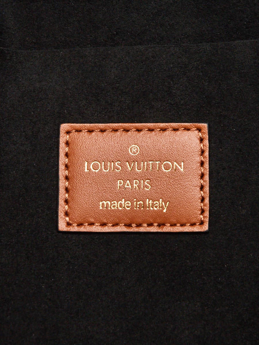 Louis Vuitton Pochette Felicie Wild at Heart Black in Cowhide
