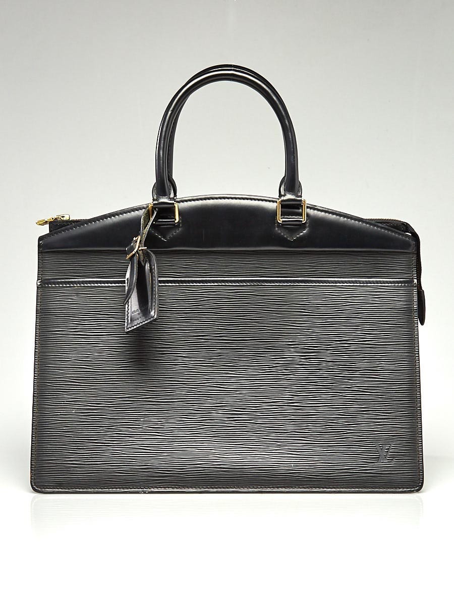 LOUIS VUITTON Epi Leather Riviera Black Travel Bag