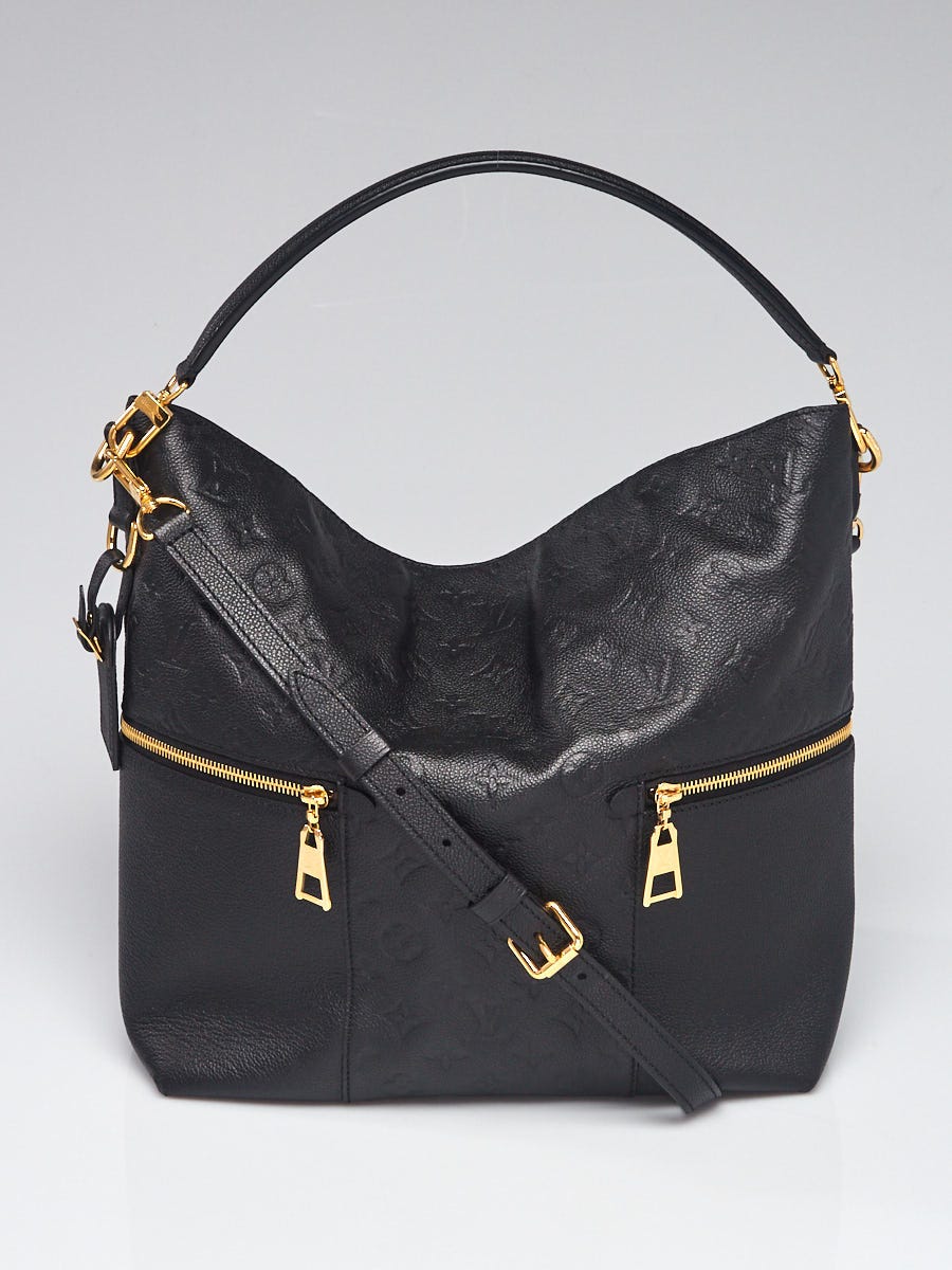 Louis Vuitton Black Empreinte Leather Melie Bag Gold Hardware