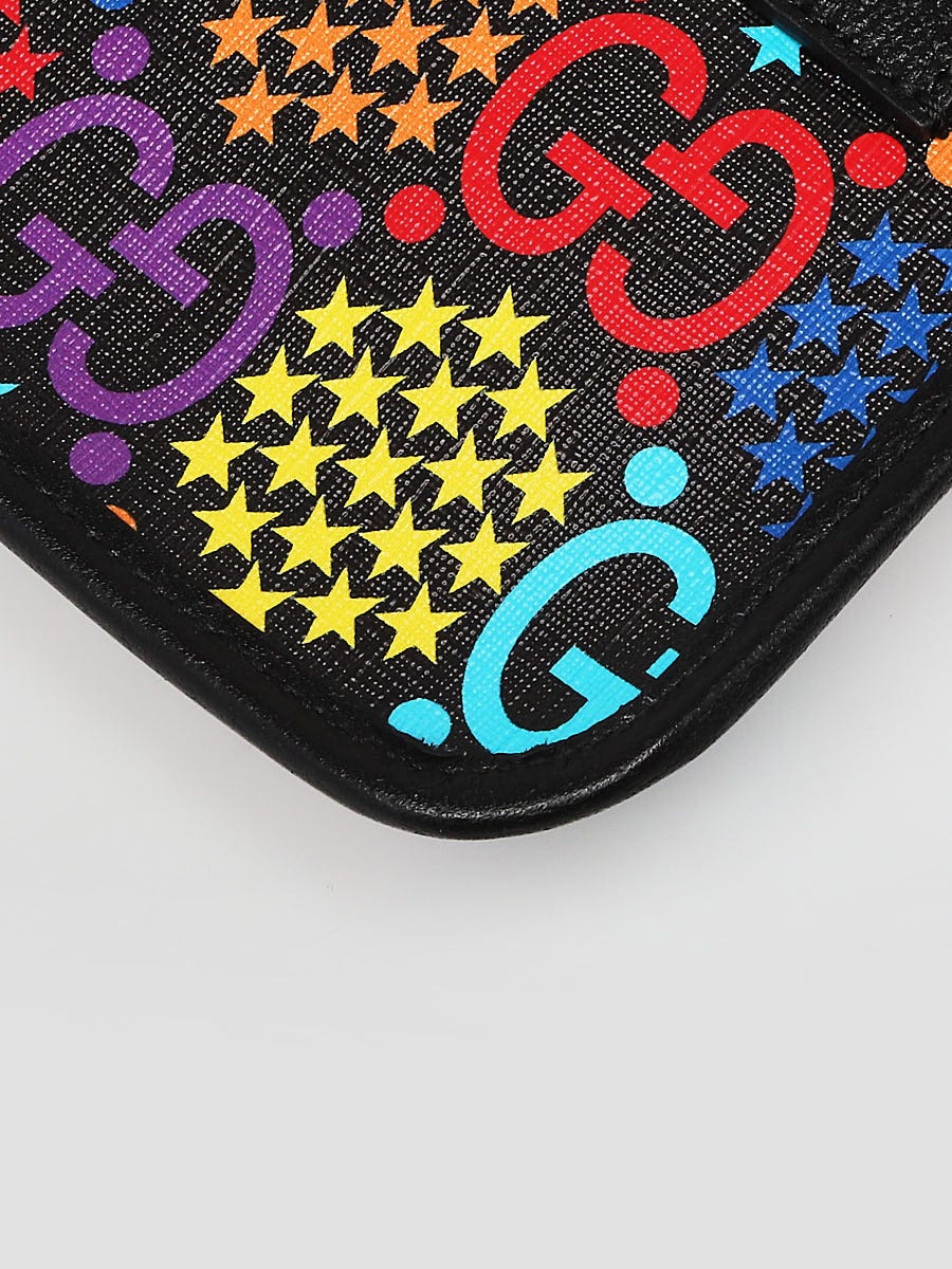 GUCCI Psychedelic GG Supreme Monogram Canvas Backpack Bag Multicolor 6