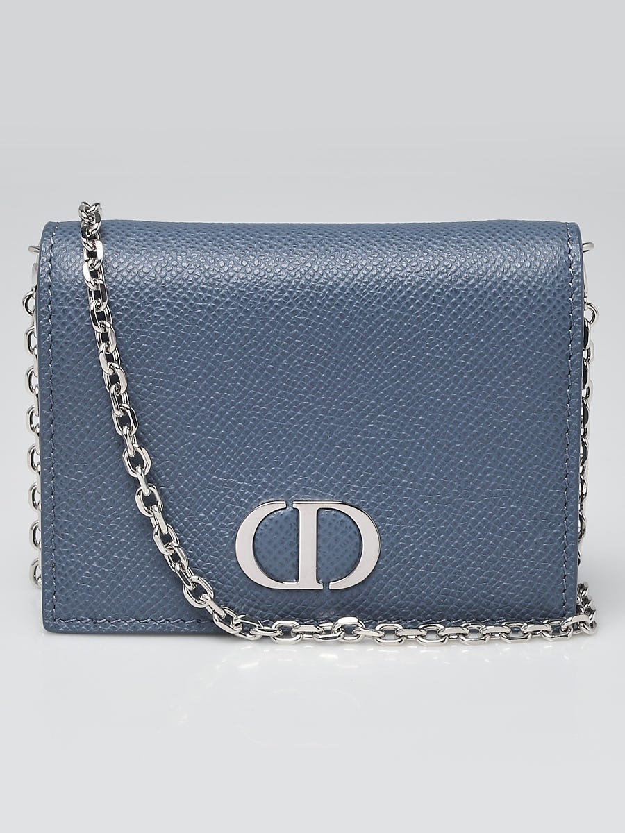 Dior Black Patent Leather 30 Montaigne Chain Clutch Dior | The Luxury Closet