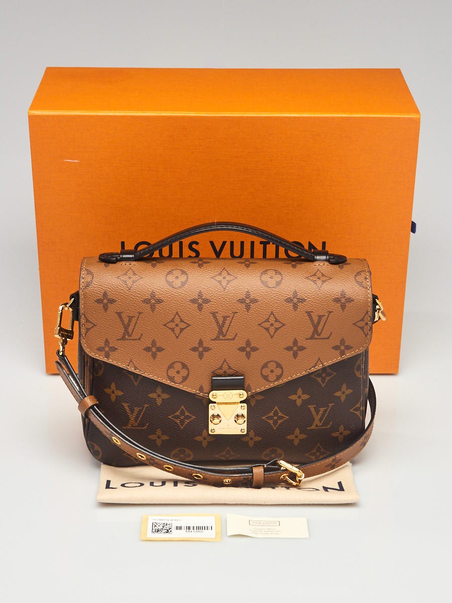 Louis Vuitton Monogram Reverse Canvas Pochette Metis Bag - Yoogi's Closet