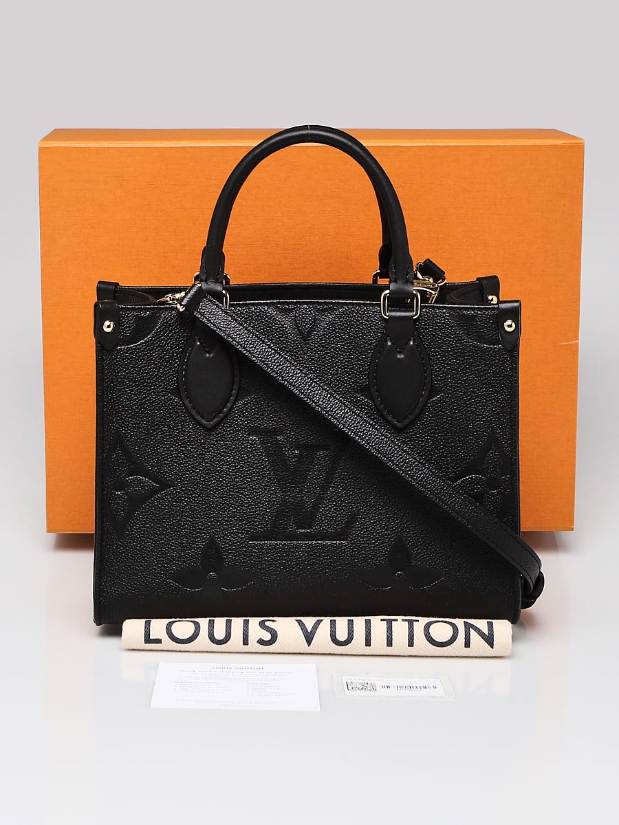 Louis Vuitton OnTheGo Tote Monogram Empreinte Giant PM at 1stDibs