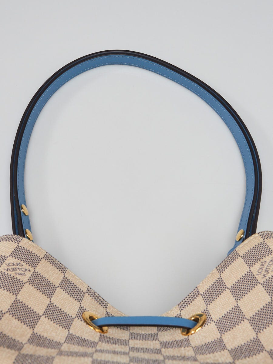 Louis Vuitton Bluet Damier Azur Canvas NeoNoe Bag - Yoogi's Closet
