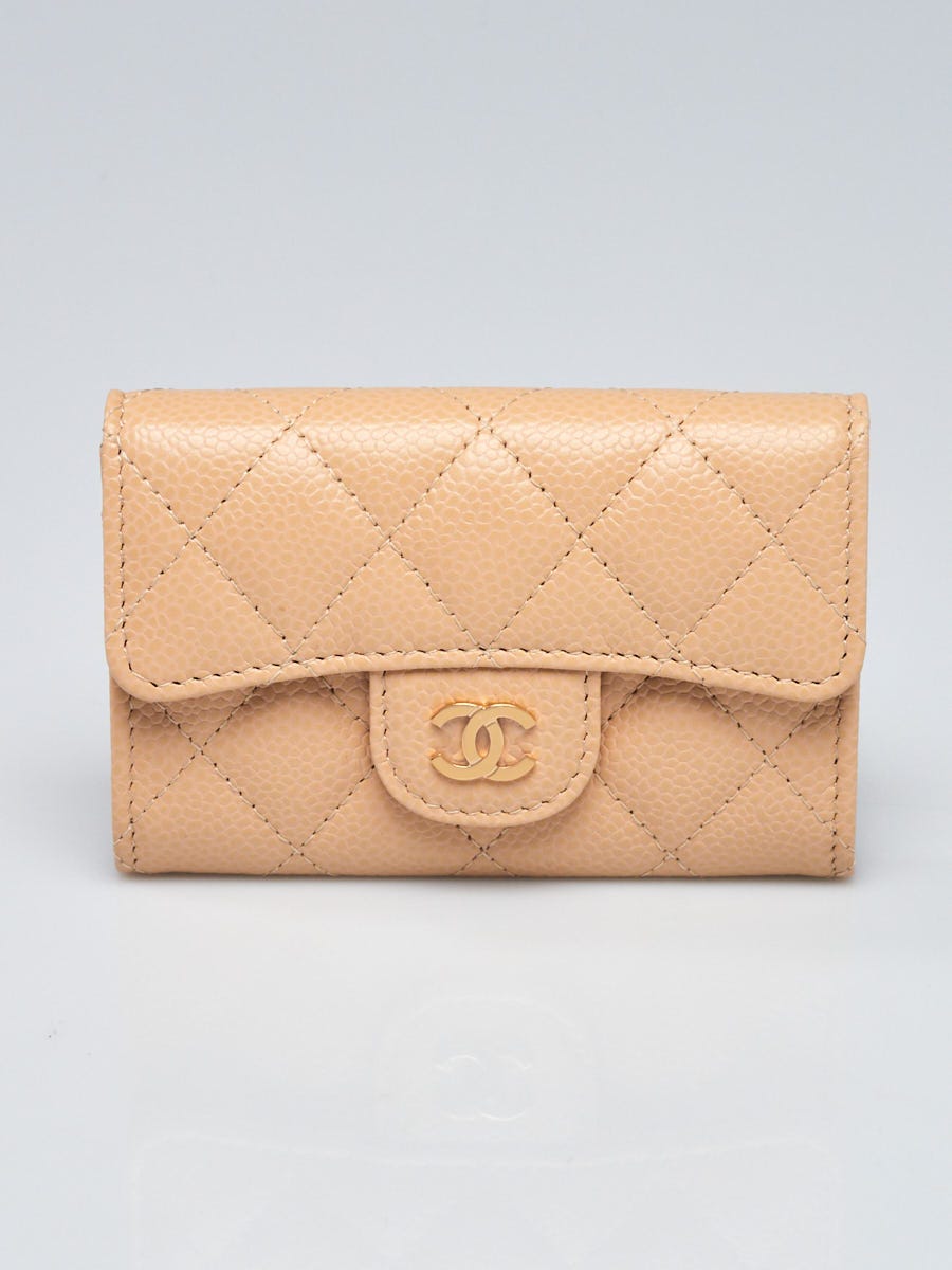 chanel cf card holder