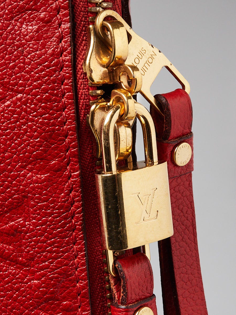 Louis Vuitton Orient Monogram Empreinte Leather Lumineuse PM Bag w/o Shoulder Strap
