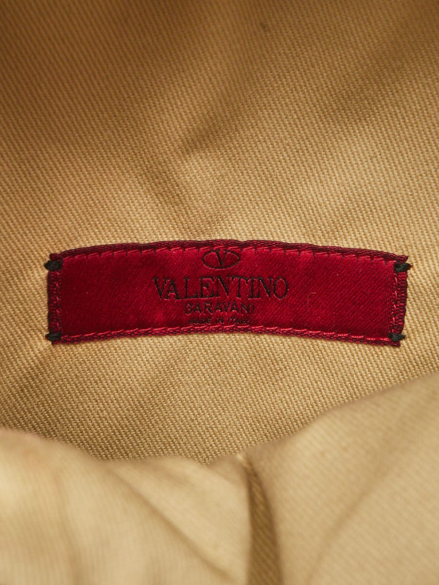 RED Valentino Navy Leather Star Mini Backpack ref.493375 - Joli Closet