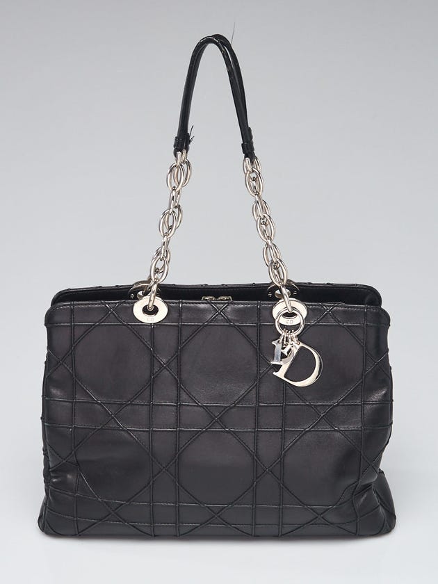 RvceShops's Closet Christian Dior Black Cannage Quilted Lambskin