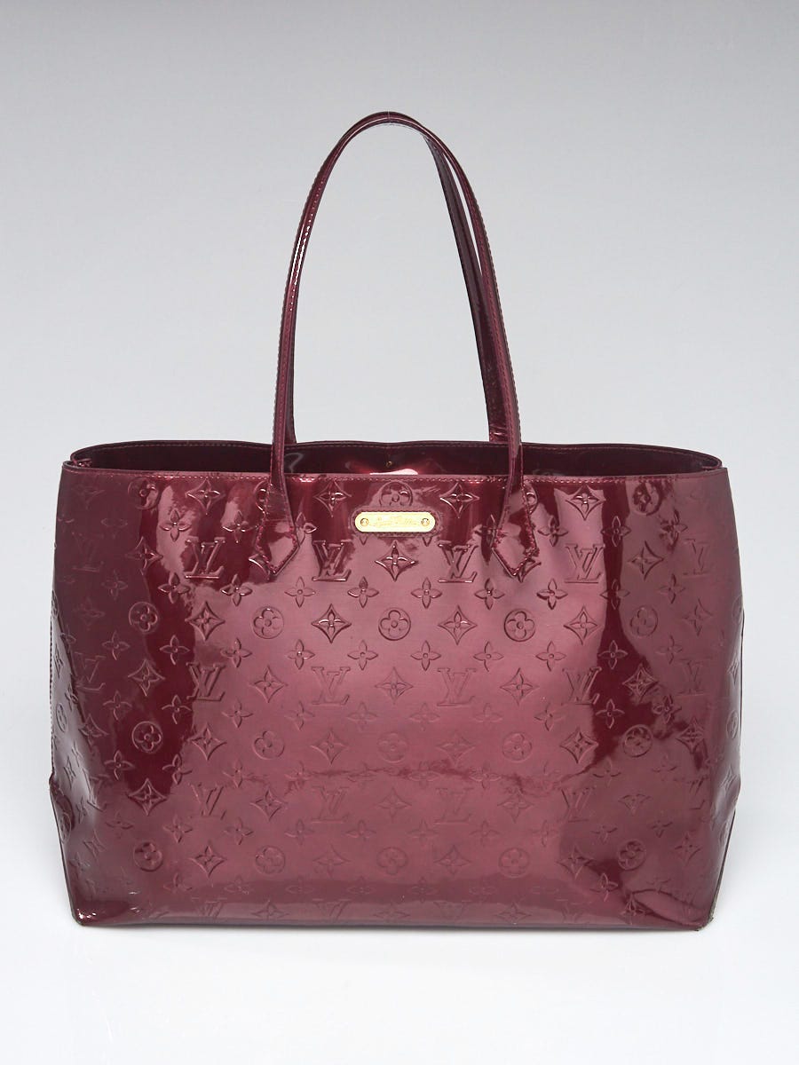 Louis Vuitton - Wilshire MM Monogram Vernis Leather Rouge Fauviste