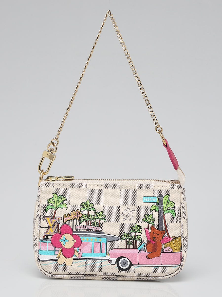 Louis Vuitton Damier Canvas Mini Accessories Pochette Bag - Yoogi's Closet