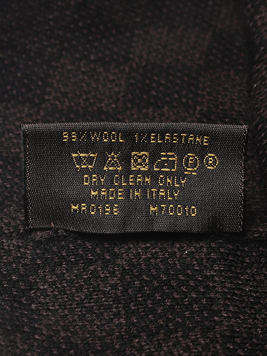 Louis Vuitton - Authenticated Hat - Wool Black Plain for Men, Very Good Condition