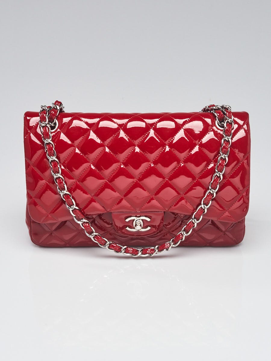 Chanel discount tote red