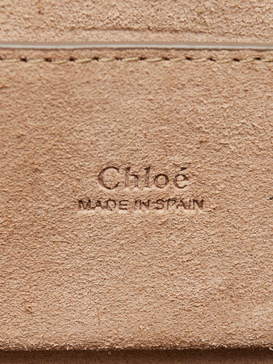 Chloé Pink CHLOE Faye bracelet bag Peach Leather ref.153614 - Joli Closet