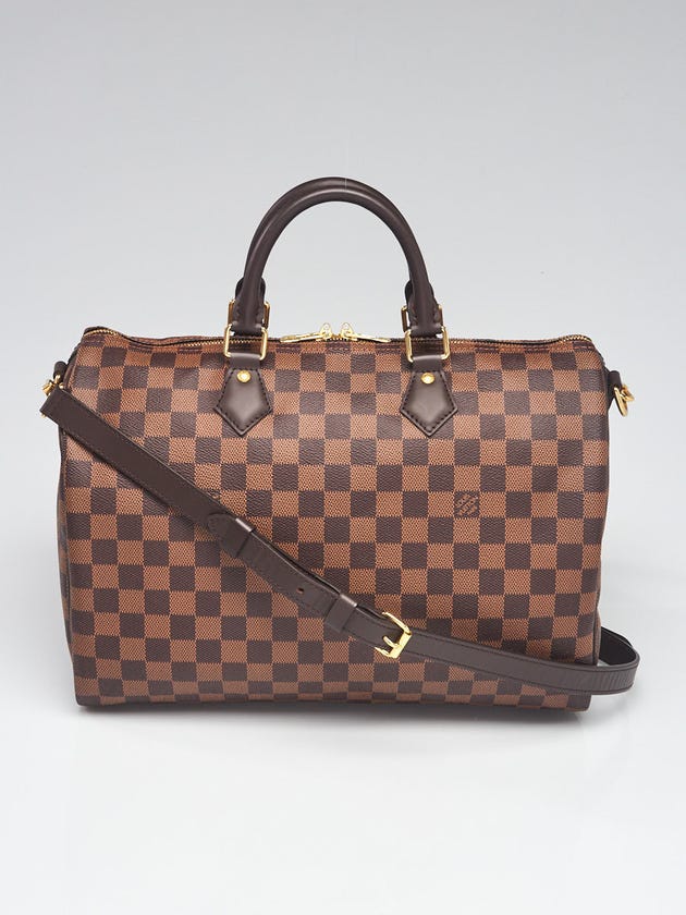 Louis Vuitton Damier Canvas Speedy Bandouliere 35 Bag