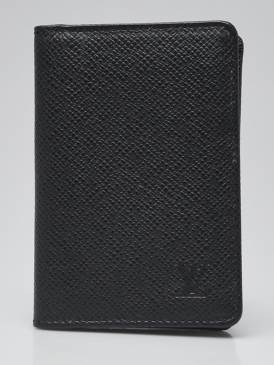 Louis Vuitton Ardoise Taiga Leather Pocket Organizer | Yoogi's Closet