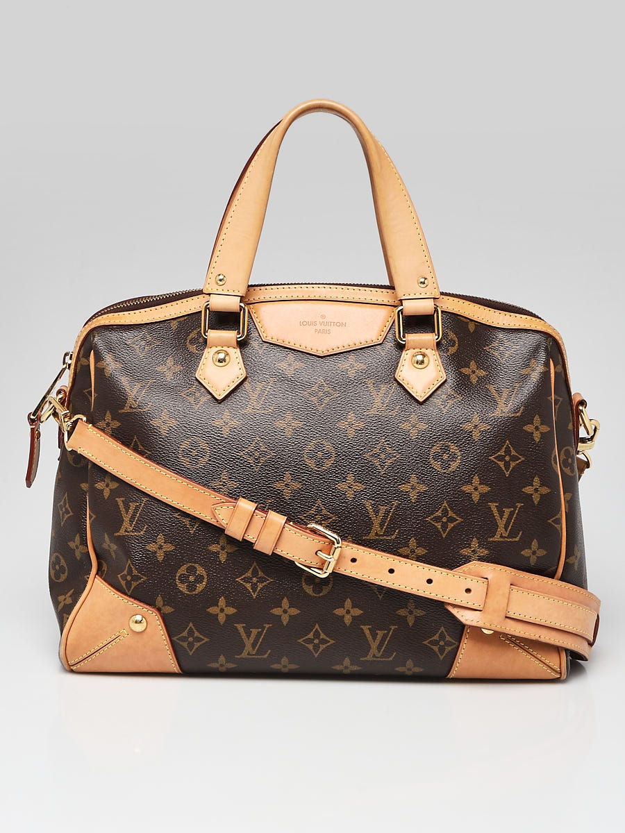 Louis Vuitton - Authenticated Retiro Handbag - Leather Brown for Women, Good Condition