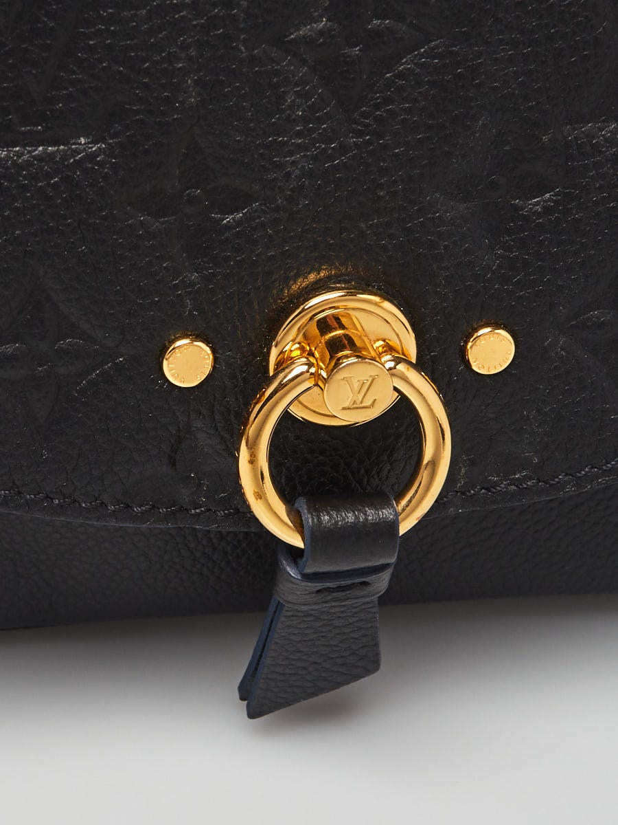 Louis Vuitton, Bags, Louis Vuitton Blanche Bb Embossed Monogram Empreinte  Black Leather Crossbody Bag