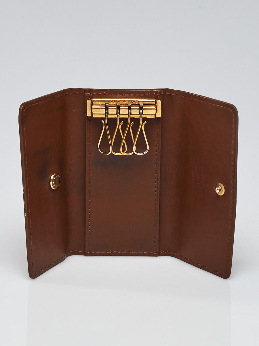 Louis Vuitton Bronze Vernis Leather Multicles 4 Ring Key Holder - Yoogi's  Closet