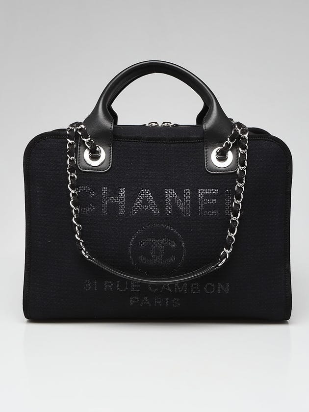 Chanel deauville bowling bag Clearance