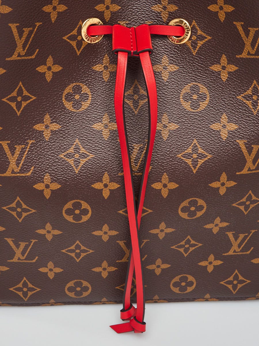 Louis Vuitton Poppy Monogram Canvas Neonoe Bag - Yoogi's Closet