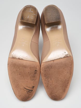 Louis Vuitton Brown Canvas Logo Strap Kitten Heel Sandals Size 10.5/41 -  Yoogi's Closet