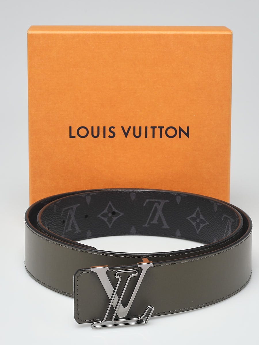 Louis Vuitton orange monogram belt for sale. I