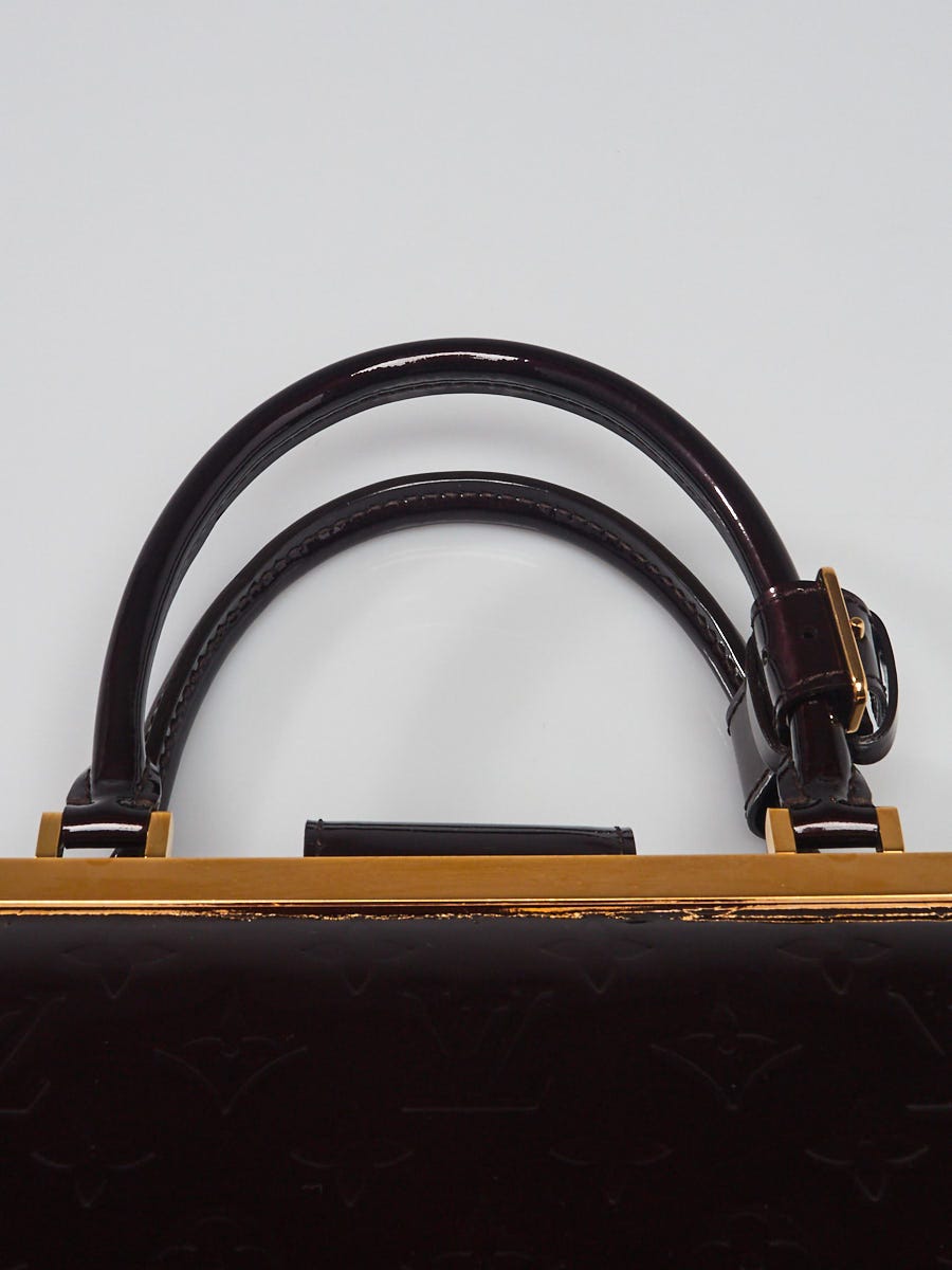 Louis Vuitton Amarante Monogram Vernis Deesse GM Bag – The Closet